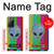 W3437 Extraterrestre Aucun signal Etui Coque Housse et Flip Housse Cuir pour Samsung Galaxy Note 20 Ultra, Ultra 5G