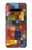 W3341 Paul Klee Raumarchitekturen Etui Coque Housse et Flip Housse Cuir pour LG V60 ThinQ 5G