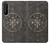 W3413 Ancient Norse Viking Symbole Etui Coque Housse et Flip Housse Cuir pour Sony Xperia 1 II