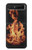 W3379 Cadre d'incendie Etui Coque Housse et Flip Housse pour Samsung Galaxy Z Flip 5G