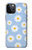 W3681 Motif de fleurs de marguerite Etui Coque Housse et Flip Housse Cuir pour iPhone 12, iPhone 12 Pro