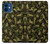 W3356 Camo camouflage de fille Etui Coque Housse et Flip Housse Cuir pour iPhone 12 mini