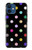 W3532 Coloré à pois Etui Coque Housse et Flip Housse Cuir pour iPhone 12 mini