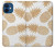 W3718 Ananas sans soudure Etui Coque Housse et Flip Housse Cuir pour iPhone 12 mini