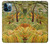 W3344 Henri Rousseau Tigre dans une tempête tropicale Etui Coque Housse et Flip Housse Cuir pour iPhone 12 Pro Max