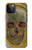 W3359 Vincent Van Gogh Crâne Etui Coque Housse et Flip Housse Cuir pour iPhone 12 Pro Max