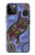 W3387 Platypus Art aborigène d'Australie Etui Coque Housse et Flip Housse Cuir pour iPhone 12 Pro Max