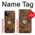 W3401 Horloge vitesse Steampunk Etui Coque Housse et Flip Housse Cuir pour iPhone 12 Pro Max