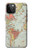 W3418 Carte du monde millésimé Etui Coque Housse et Flip Housse Cuir pour iPhone 12 Pro Max