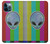 W3437 Extraterrestre Aucun signal Etui Coque Housse et Flip Housse Cuir pour iPhone 12 Pro Max