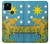 W3744 Carte de tarot l'étoile Etui Coque Housse et Flip Housse Cuir pour Google Pixel 5