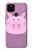 W3269 Porc Dessin animé Etui Coque Housse et Flip Housse Cuir pour Google Pixel 4a 5G