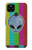 W3437 Extraterrestre Aucun signal Etui Coque Housse et Flip Housse Cuir pour Google Pixel 4a 5G