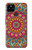 W3694 Modèle d'art hippie Etui Coque Housse et Flip Housse Cuir pour Google Pixel 4a 5G