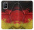 W3303 Allemagne Drapeau graphique Football Millésime Etui Coque Housse et Flip Housse Cuir pour OnePlus 8T