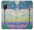 W3349 Paul Signac Terrasse de Meudon Etui Coque Housse et Flip Housse Cuir pour Samsung Galaxy S20 FE