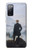 W3789 Wanderer above the Sea of Fog Etui Coque Housse et Flip Housse Cuir pour Samsung Galaxy S20 FE