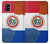 W3017 Paraguay Drapeau Etui Coque Housse et Flip Housse Cuir pour Samsung Galaxy M51