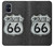 W3207 Route 66 Etui Coque Housse et Flip Housse Cuir pour Samsung Galaxy M51