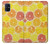 W3408 citron Etui Coque Housse et Flip Housse Cuir pour Samsung Galaxy M51