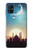 W3502 Coucher de soleil islamique Etui Coque Housse et Flip Housse Cuir pour Samsung Galaxy M51