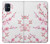 W3707 Fleur de cerisier rose fleur de printemps Etui Coque Housse et Flip Housse Cuir pour Samsung Galaxy M51