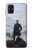 W3789 Wanderer above the Sea of Fog Etui Coque Housse et Flip Housse Cuir pour Samsung Galaxy M51