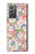 W3688 Motif d'art floral floral Etui Coque Housse et Flip Housse pour Samsung Galaxy Z Fold2 5G