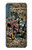 W3394 Graffiti mur Etui Coque Housse et Flip Housse Cuir pour Motorola One Fusion+