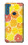 W3408 citron Etui Coque Housse et Flip Housse Cuir pour Motorola One Fusion+