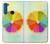 W3493 citron coloré Etui Coque Housse et Flip Housse Cuir pour Motorola One Fusion+