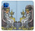 W3067 Carte de tarot Reine des Coupes Etui Coque Housse et Flip Housse Cuir pour Motorola Moto G 5G Plus