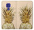 W3490 ananas or Etui Coque Housse et Flip Housse Cuir pour Motorola Moto G9 Play