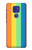 W3699 Fierté LGBT Etui Coque Housse et Flip Housse Cuir pour Motorola Moto G9 Play