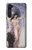 W3353 Gustav Klimt Allégorie de la sculpture Etui Coque Housse et Flip Housse Cuir pour Motorola Edge