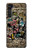 W3394 Graffiti mur Etui Coque Housse et Flip Housse Cuir pour Motorola Edge