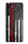 W3687 Drapeau américain de pompier mince ligne rouge Etui Coque Housse et Flip Housse Cuir pour Motorola Edge