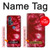 W2480 Tie dye rouge Etui Coque Housse et Flip Housse Cuir pour Motorola Edge+