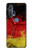 W3303 Allemagne Drapeau graphique Football Millésime Etui Coque Housse et Flip Housse Cuir pour Motorola Edge+