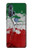 W3318 Italie Drapeau graphique Football Millésime Etui Coque Housse et Flip Housse Cuir pour Motorola Edge+