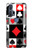 W3463 Costume Poker Carte Etui Coque Housse et Flip Housse Cuir pour Motorola Edge+