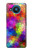 W3677 Mosaïques de briques colorées Etui Coque Housse et Flip Housse Cuir pour Nokia 8.3 5G