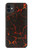 W3696 Magma de lave Etui Coque Housse et Flip Housse Cuir pour iPhone 11