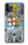 W3743 Carte de tarot le jugement Etui Coque Housse et Flip Housse Cuir pour iPhone 11 Pro Max