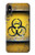 W3669 Graphique du réservoir de danger biologique Etui Coque Housse et Flip Housse Cuir pour iPhone X, iPhone XS