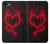W3682 Cœur du diable Etui Coque Housse et Flip Housse Cuir pour iPhone 7, iPhone 8, iPhone SE (2020) (2022)