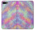 W3706 Arc-en-ciel pastel Galaxy Pink Sky Etui Coque Housse et Flip Housse Cuir pour iPhone 7 Plus, iPhone 8 Plus