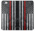 W3687 Drapeau américain de pompier mince ligne rouge Etui Coque Housse et Flip Housse Cuir pour iPhone 6 6S