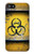 W3669 Graphique du réservoir de danger biologique Etui Coque Housse et Flip Housse Cuir pour iPhone 4 4S