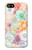 W3705 Fleur florale pastel Etui Coque Housse et Flip Housse Cuir pour iPhone 4 4S